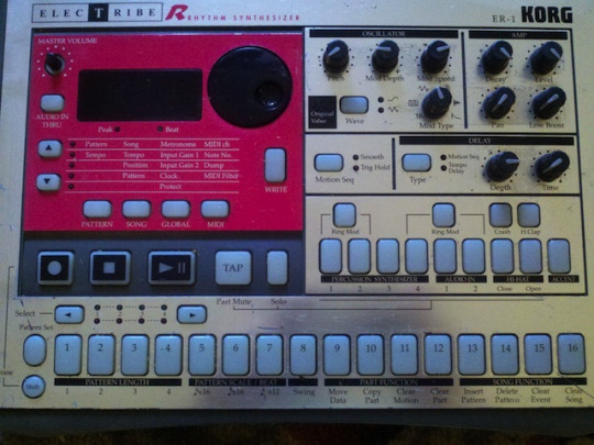 Korg Electribe ER-1 drum machine synthesizer