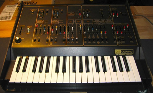Korg's recreation of the classic Arp Odyssey synthesizer